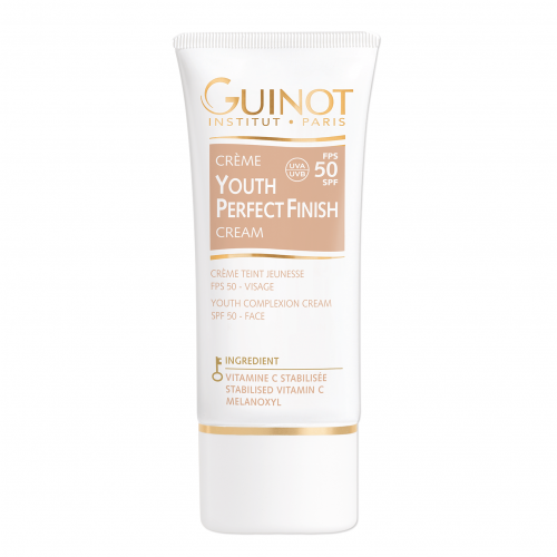 GUINOT Youth Perfect Finish Cream - jauninamasis veido kremas su spalva SPF50