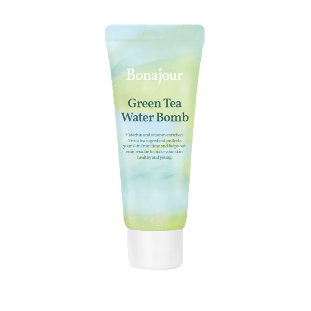BONAJOUR Green Tea Water Bomb Cream - drėkinantis veido kremas