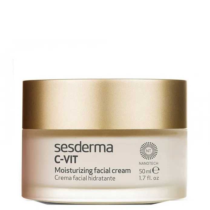 SESDERMA C-Vit Moisturizing Facial Cream - drėkinamasis veido kremas