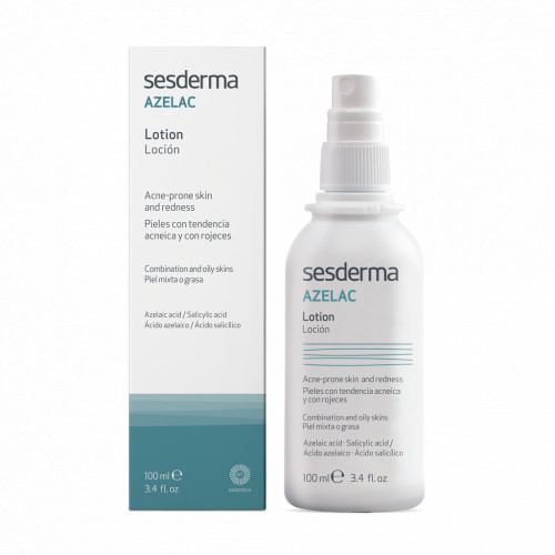 SESDERMA Azelac Lotion - losjonas probleminei odai