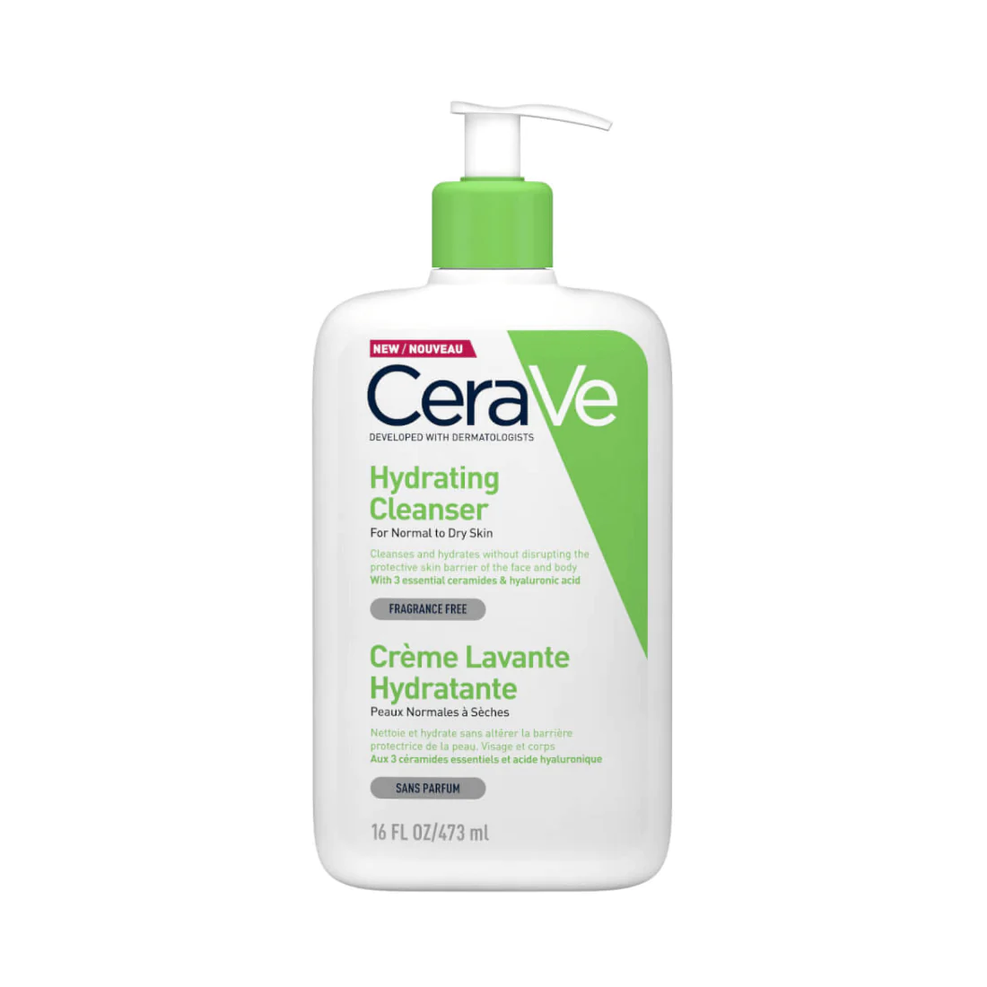 CERAVE hydrating cleanser - veido ir kūno prausiklis