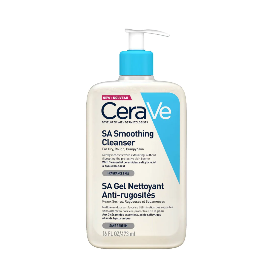 CERAVE Sa Smoothing Cleanser - veido prausiklis probleminei odai