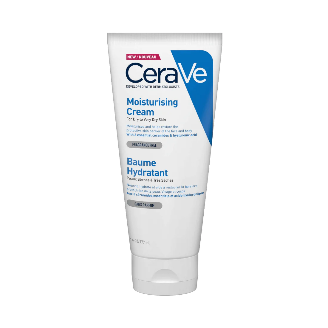 CERAVE Moisturizing Cream - veido ir kūno kremas