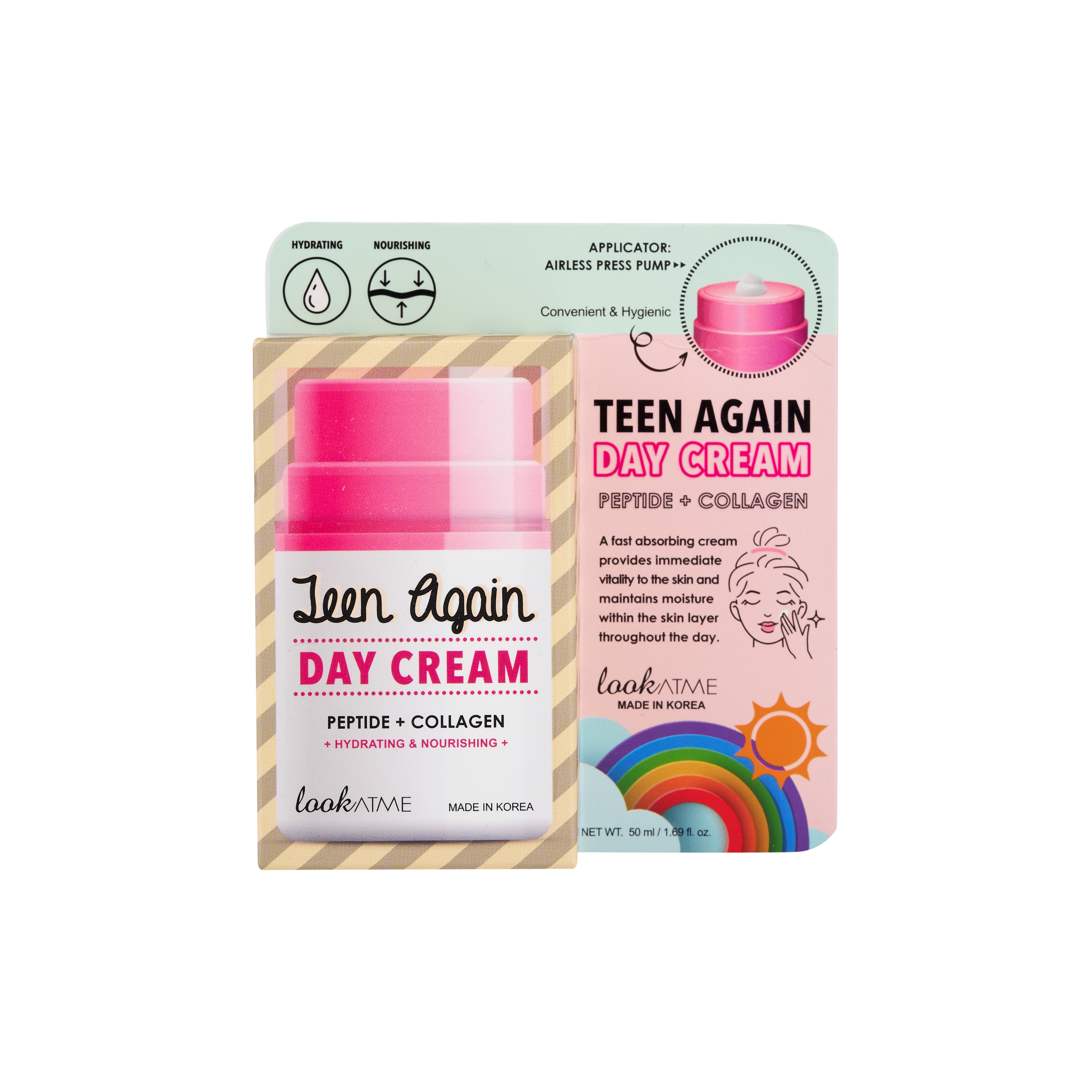 Look At Me Teen Again Day Cream - dieninis veido kremas