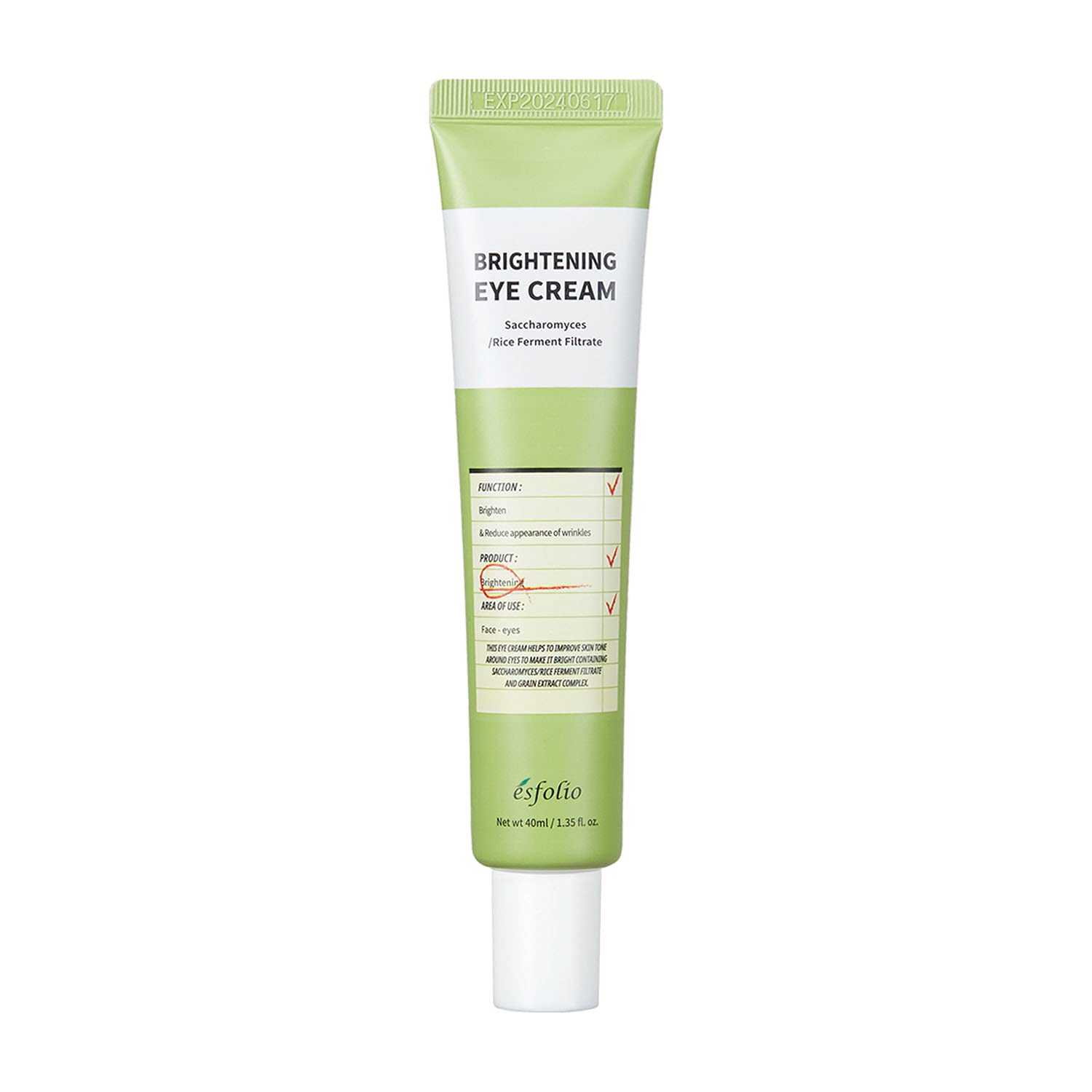 esfolio Lifting Care Eye Cream - paakių kremas