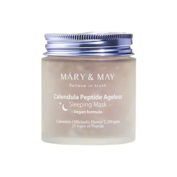 MARY & MAY Calendula Peptide Ageless Sleeping Mask - naktinė veido kaukė