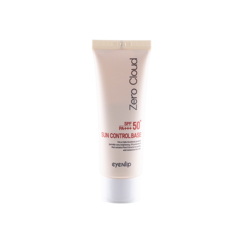 eyeNlip Zero Cloud Sun Control Base sunscreen - SPF kremas nuo saulės