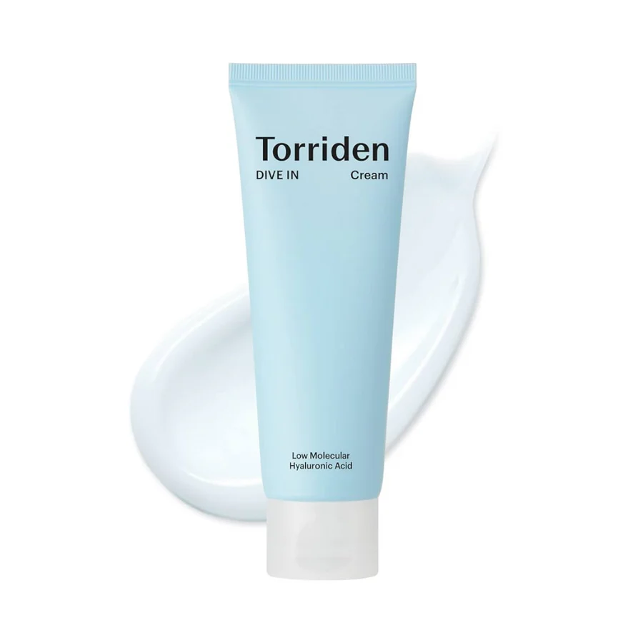Torriden DIVE-IN Low Molecular Hyaluronic Acid Cream - veido kremas