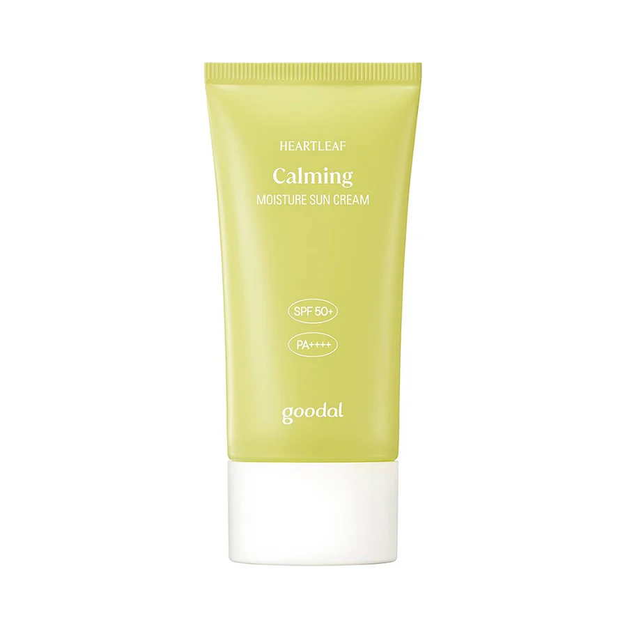 GOODAL Heartleaf Calming Moisture Sun Cream - SPF kremas nuo saulės