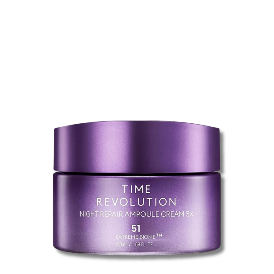 MISSHA Time Revolution Night Repair Ampoule Cream 5X - veido kremas