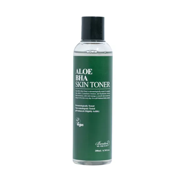 Benton Aloe BHA Skin Toner - veido tonikas su alavijais ir BHA