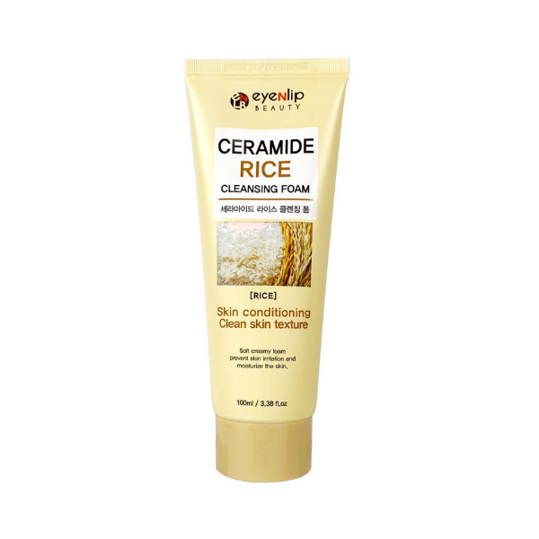 eyeNlip Ceramide Cleansing Foam RICE - valomosios veido putos
