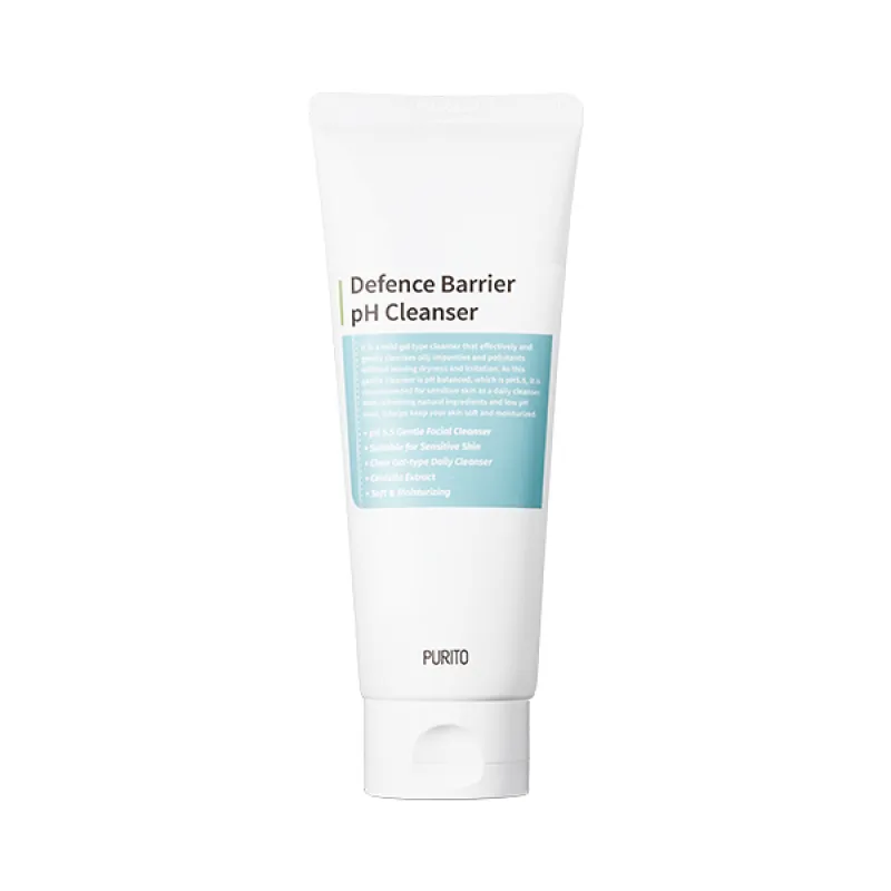 Purito SEOUL Defence Barrier pH Cleanser - veido prausiklis
