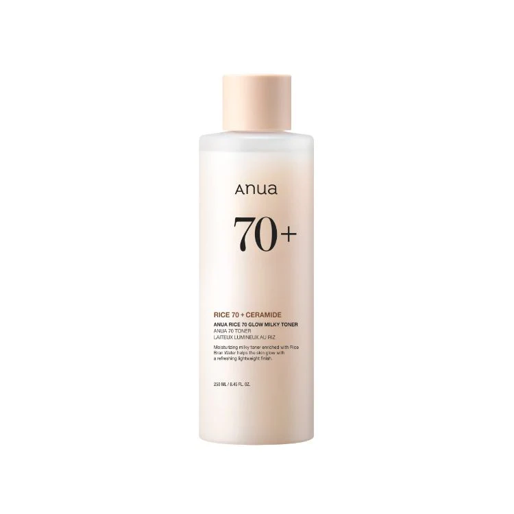 Anua Rice 70 Glow Milky Toner - veido tonikas