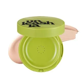 UNLEASHIA Satin Wear Healthy-Green Cushion - makiažo pagrindas