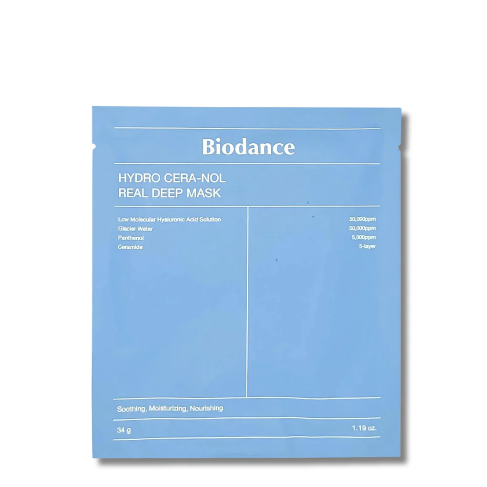 Biodance Hydro Cera-nol Real Deep Mask - veido kaukė