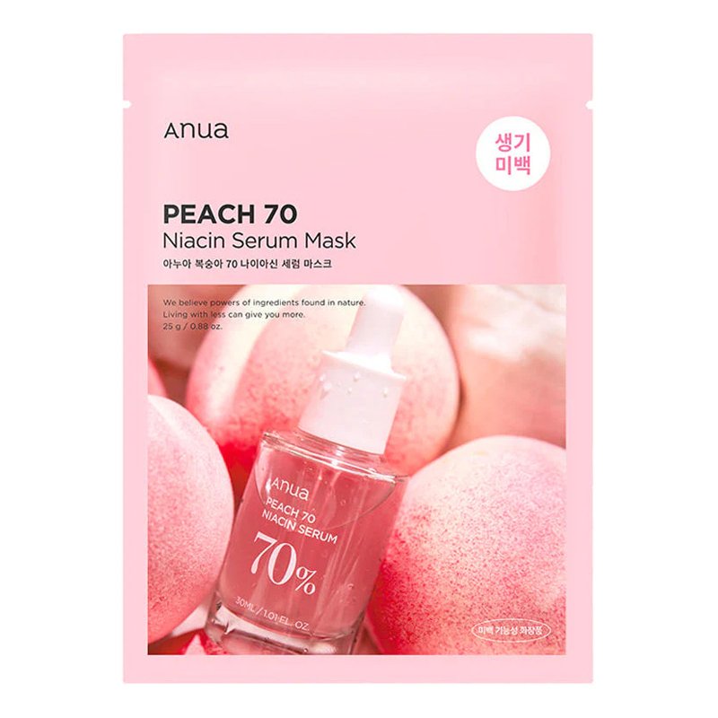 Anua Peach 70 Niacin Serum Mask - veido kaukė