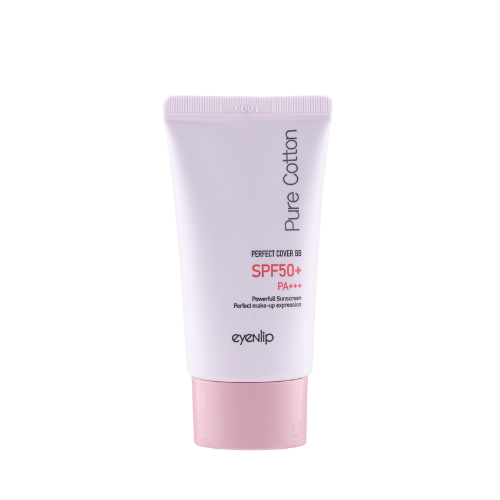 eyeNlip Pure Cotton Perfect Cover BB Cream - BB kremas su SPF