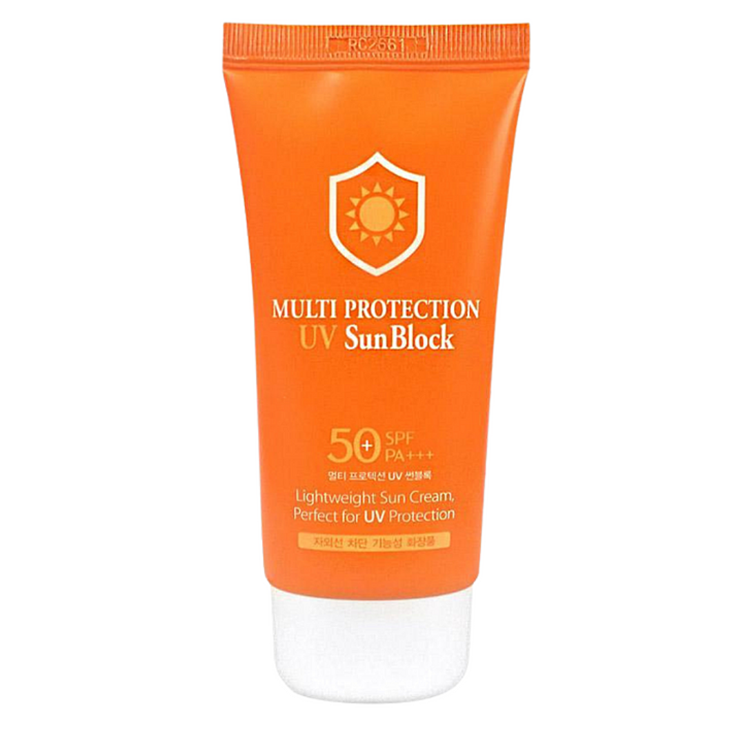 3W CLINIC Multiprotection sun block SPF50 - kremas nuo saulės
