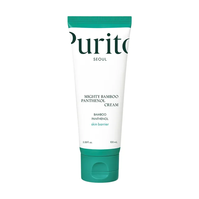 PURITO Mighty Bamboo Panthenol Cream - atstatantis veido kremas