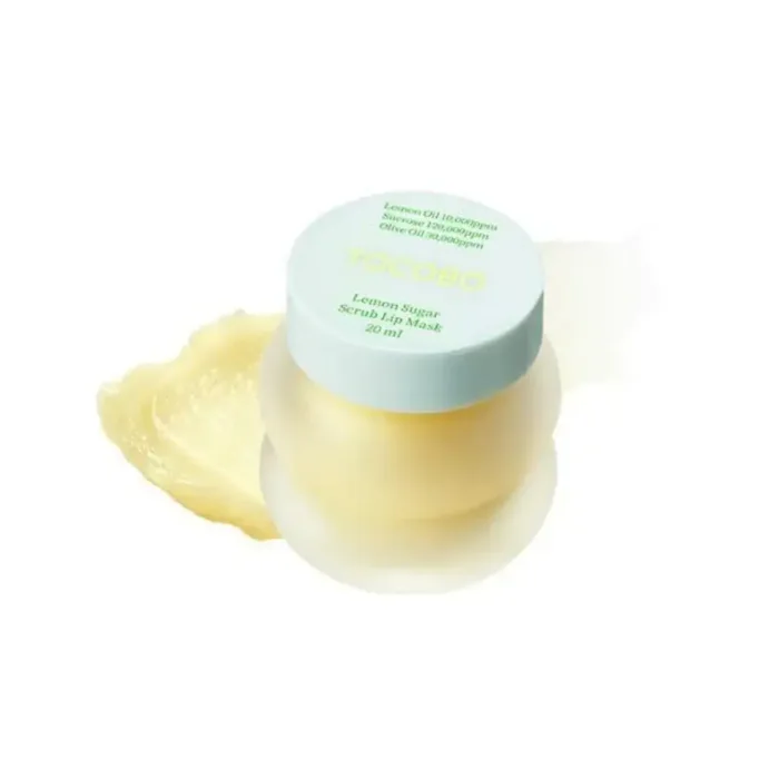 TOCOBO Lemon Sugar Scrub Lip Mask - lūpų kaukė