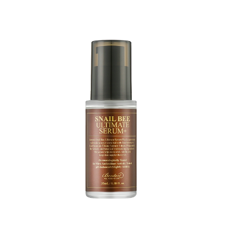 BENTON Snail Bee Ultimate Serum Plus - veido serumas su sraigių mucinu
