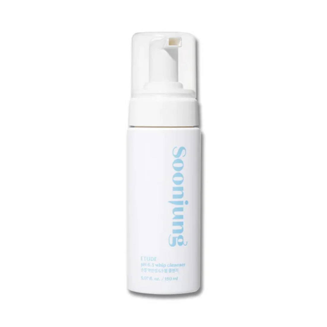 ETUDE HOUSE Soon Jung pH 6.5 Whip Cleanser – švelnus putų prausiklis