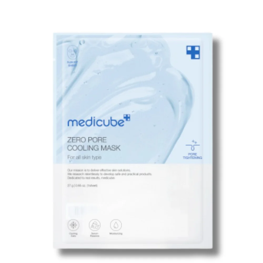 Medicube Zero Pore Cooling Mask – poras sutraukianti ir raminanti veido kaukė
