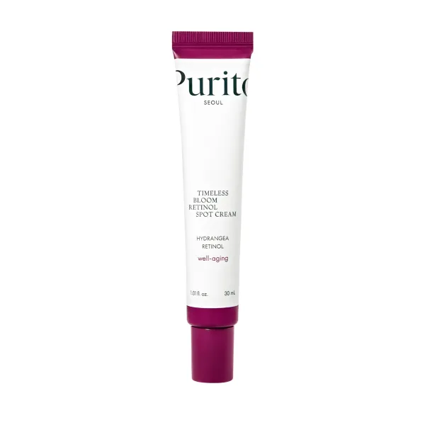 Purito Timeless Bloom Retinol Spot Cream – lokalaus poveikio kremas su retinoliu