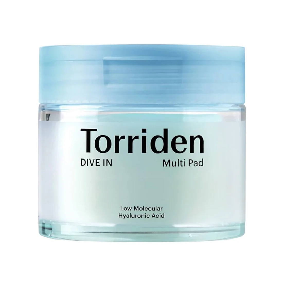 Torriden DIVE-IN Low Molecule Hyaluronic Acid Multi Pad – drėkinamieji veido padeliai