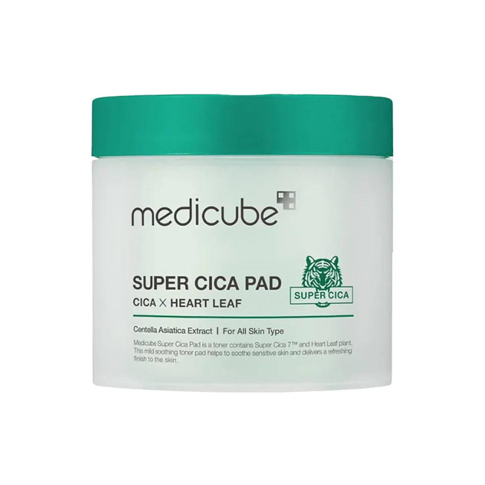 Medicube Super Cica Pad - raminamieji veido padeliai