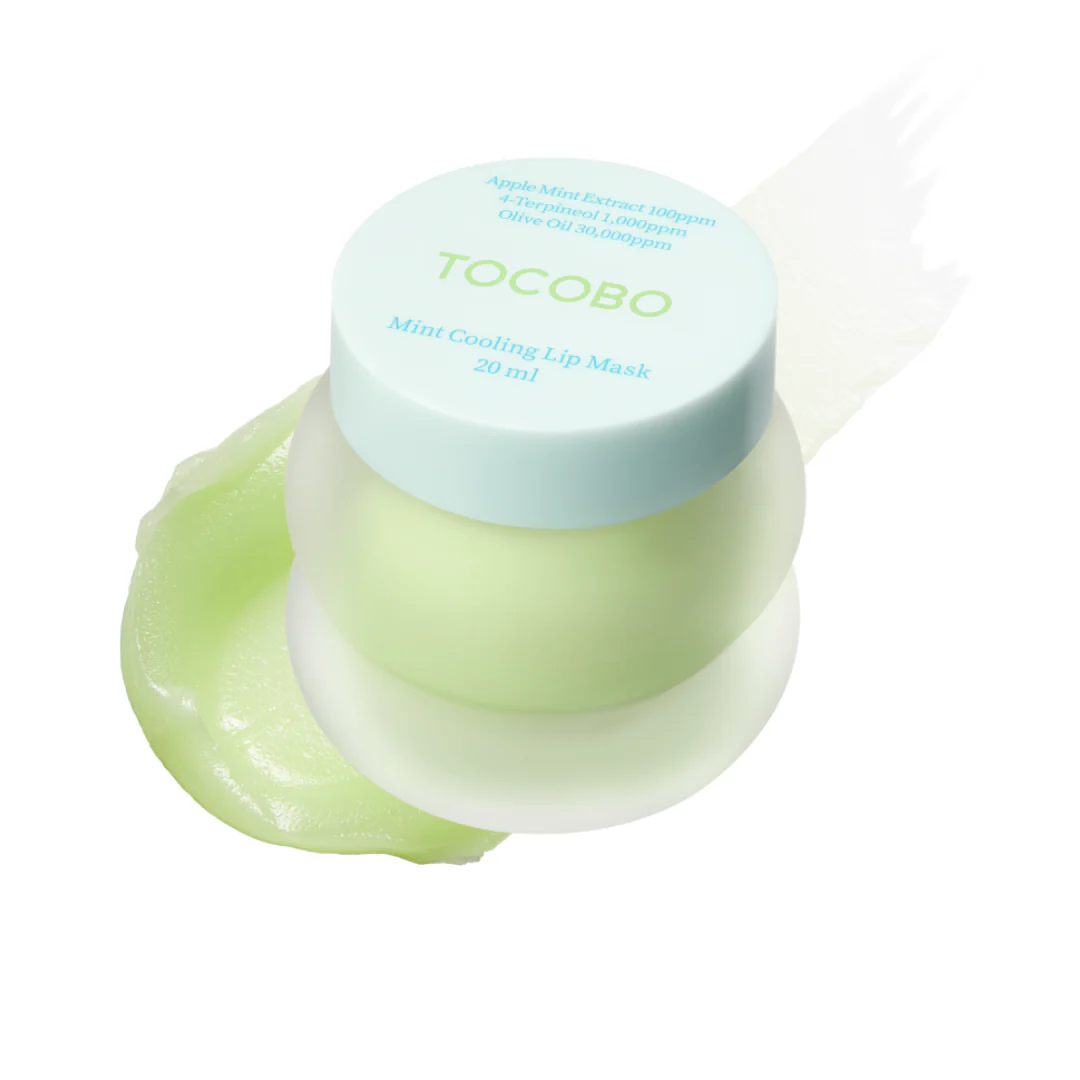 TOCOBO Mint Cooling Lip Mask – gaivinanti lūpų kaukė