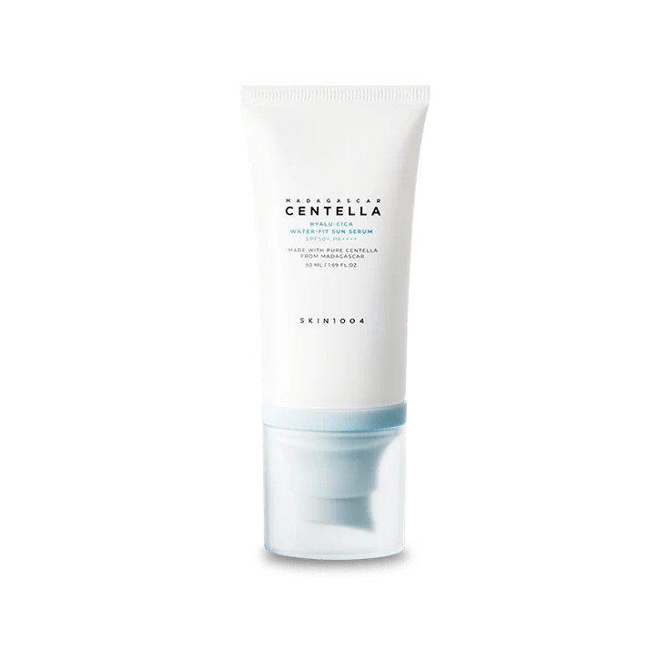 SKIN1004 Madagascar Centella Hyalu-Cica Water-Fit Sun Serum - apsauginis serumas SPF kremas nuo saulės