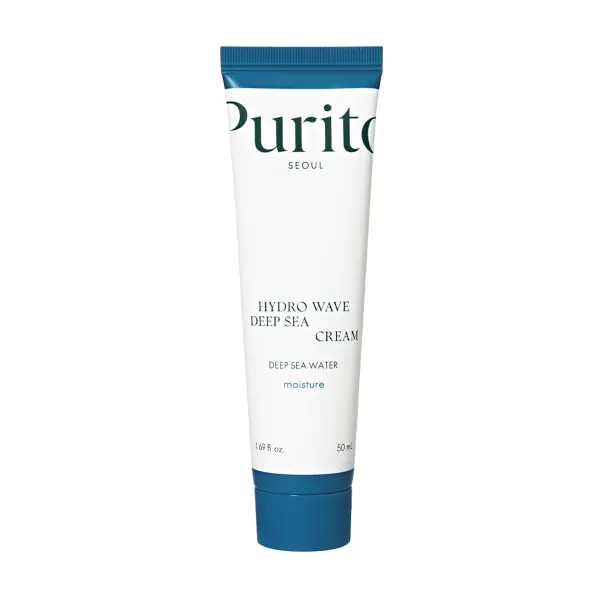 PURITO Hydro Wave Deep Sea Cream - veido kremas su jūros vandeniu