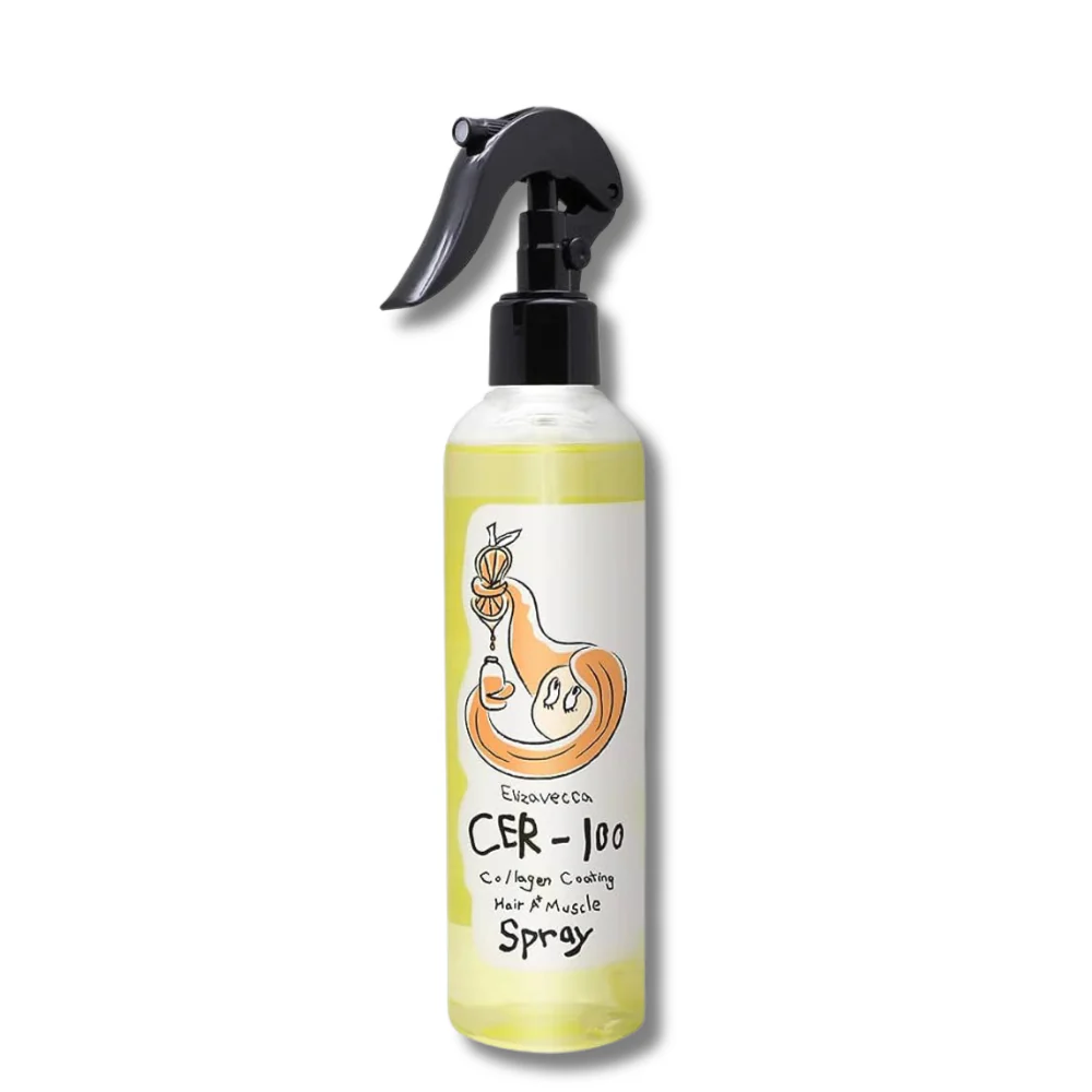 Elizavecca CER-100 Collagen Coating Hair A+ Muscle Spray – purškiama plaukų priemonė su kolagenu