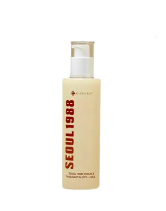 KSECRET SEOUL 1988 Essence: Snail Mucin 97% + Rice – esencija su sraigių mucinu