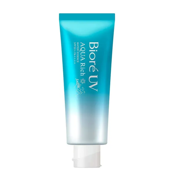 Biore UV Aqua Rich Watery Essence Sunscreen – lengvas kremas nuo saulės
