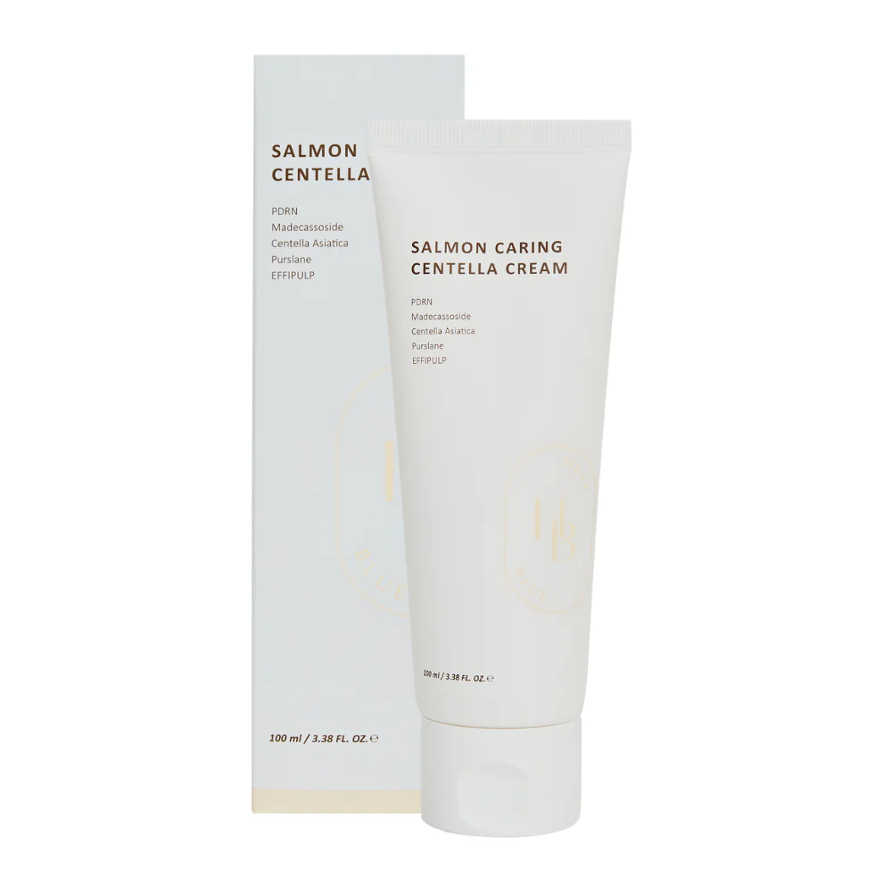 HEVEBLUE Salmon Caring Centella Cream – veido kremas