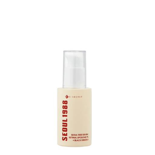KSECRET SEOUL 1988 Serum: Retinal Liposome 2% + Black Ginseng – veido serumas