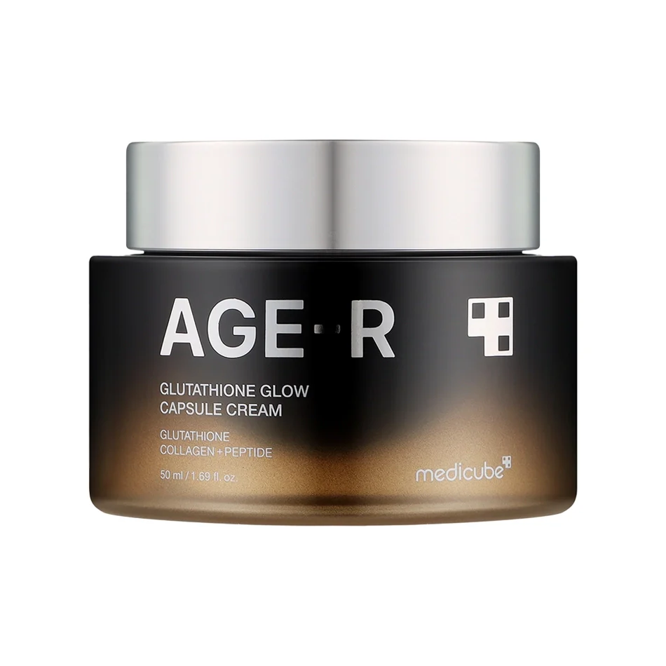 Medicube AGE-R Glutathione Glow Capsule Cream – veido kremas