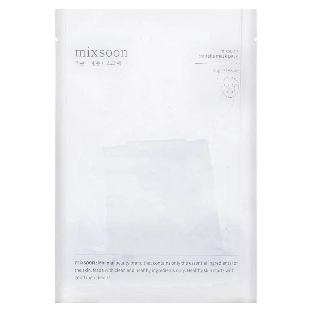 Mixsoon Centella Mask – lakštinė veido kaukė centele