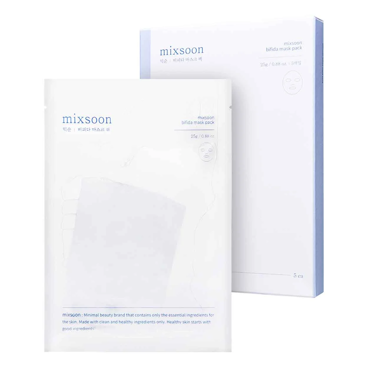Mixsoon Bifida Mask – lakštinė veido kaukė
