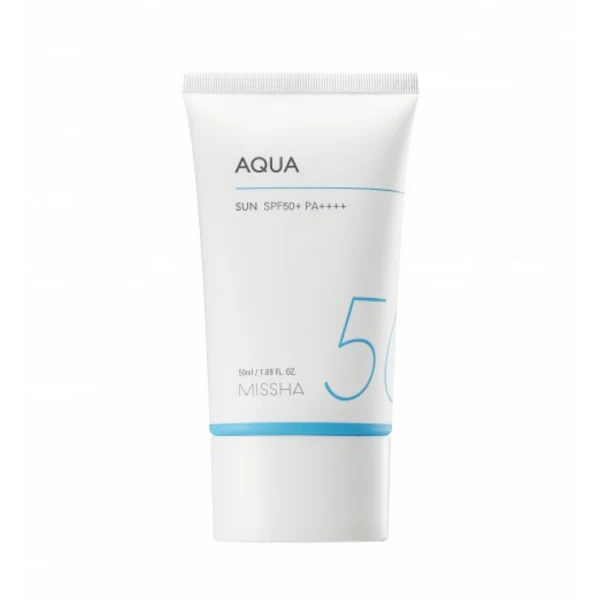 MISSHA All Around Safe Block Aqua Sun Gel SPF50+ - apsauginis kremas nuo saulės