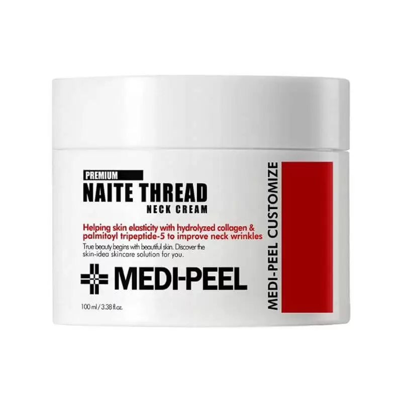 Medi-Peel Collagen Naite Thread Neck Cream Premium 2.0 – stangrinamasis kaklo kremas