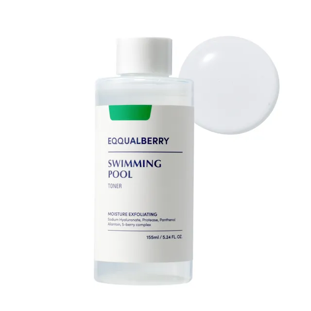 EQQUALBERRY Swimming Pool Daily Facial Toner – drėkinantis tonikas