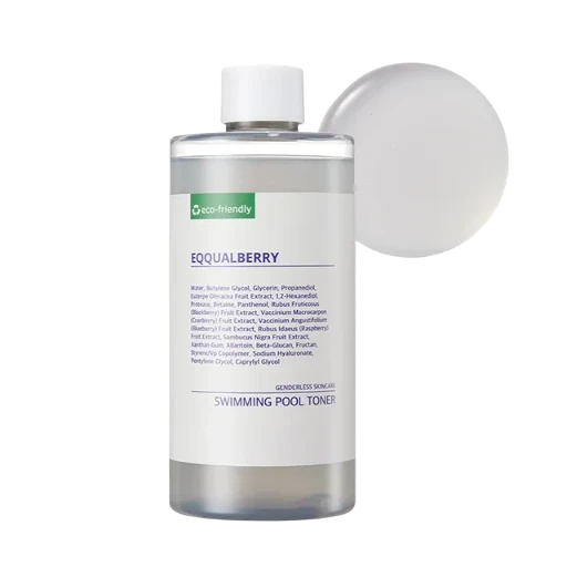 EQQUALBERRY Swimming Pool Daily Facial Toner – drėkinantis tonikas