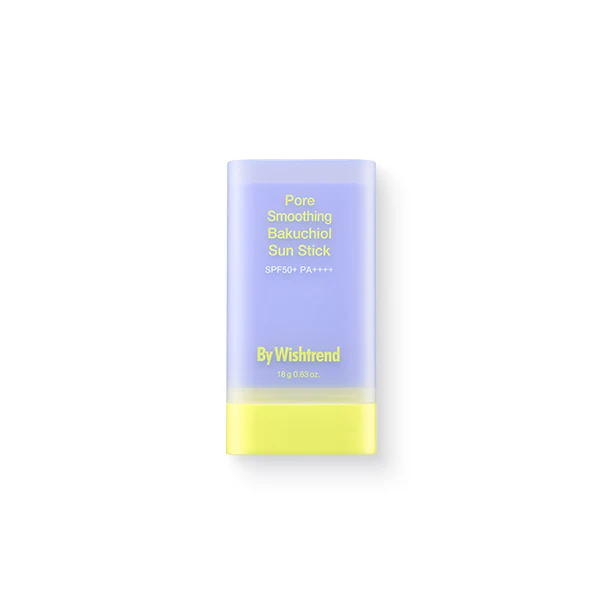 By Wishtrend Pore Smoothing Bakuchiol Sun Stick – SPF pieštukas nuo saulės