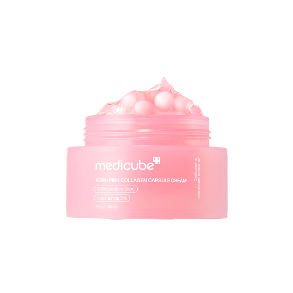 Medicube PDRN Pink Capsule Cream – regeneruojantis veido kremas