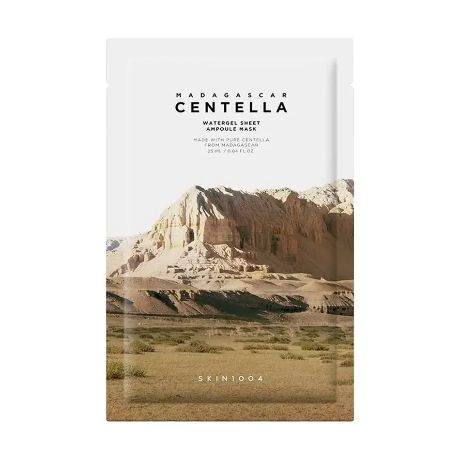 SKIN1004 Madagascar Centella Watergel Sheet Ampoule Mask – raminamoji veido kaukė