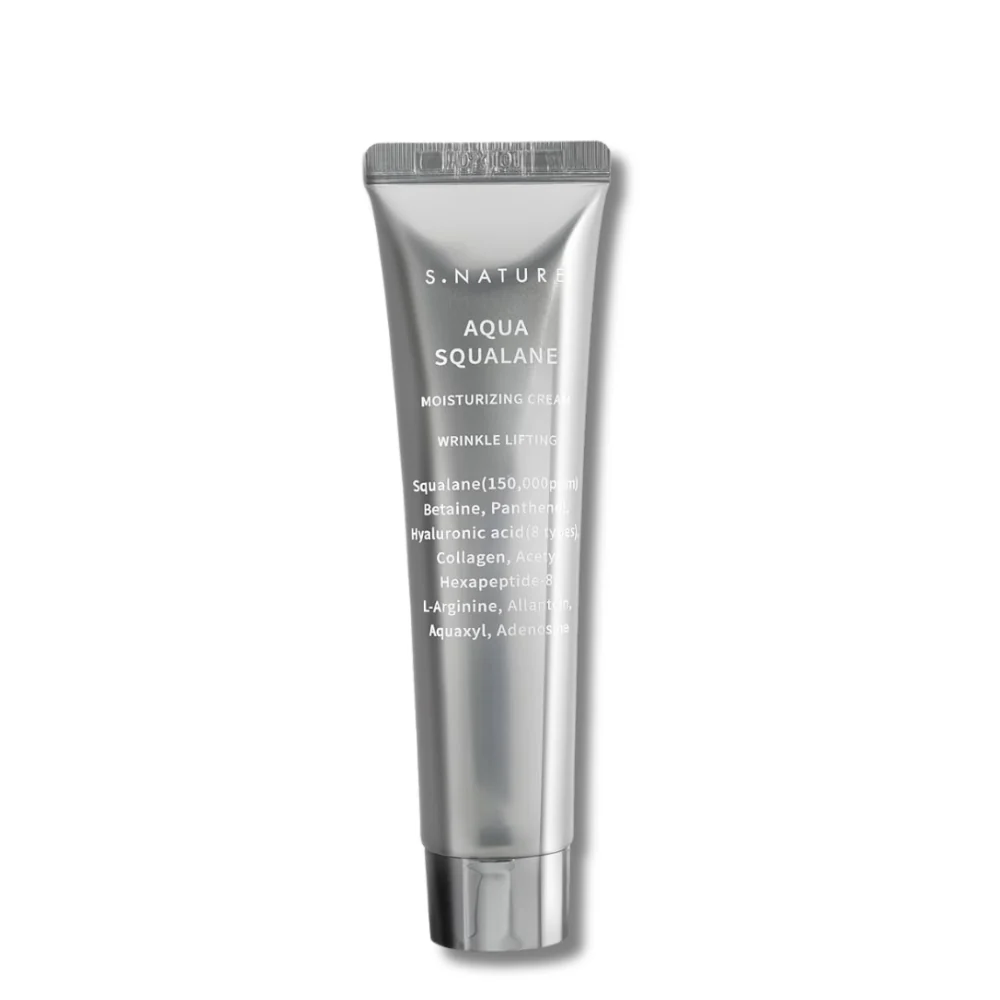 S.NATURE Aqua Squalane Moisturizing Cream – intensyviai drėkinantis kremas